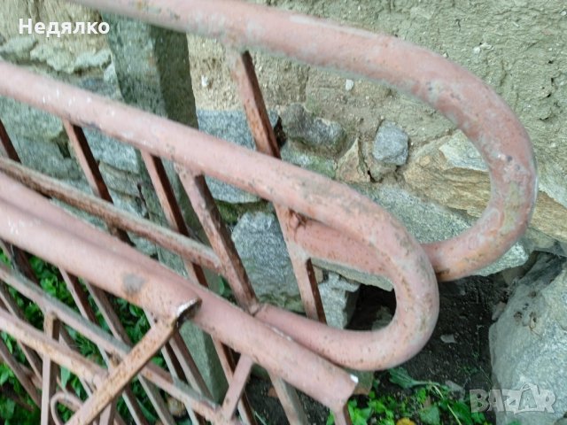 Интериорна ограда,истинско ковано желязо,стара изработка, снимка 5 - Огради и мрежи - 34437268