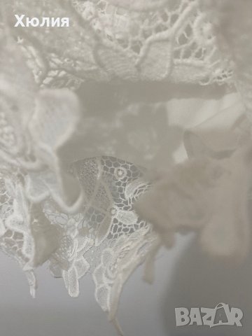 Дантелена бяла рокля , снимка 6 - Рокли - 41270127