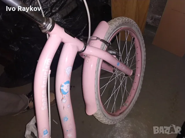 Розово детско колело,почти ново, снимка 11 - Велосипеди - 49965614