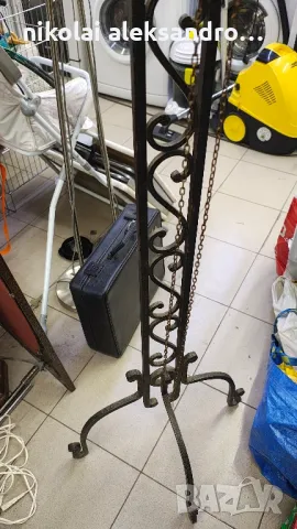 паркетен часовник ковано желязо, снимка 4 - Антикварни и старинни предмети - 50048634