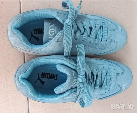 Маратонки светлосини с марка puma, оригинални., снимка 3 - Маратонки - 41886765