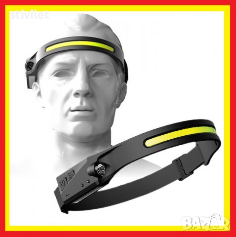 LED ФЕНЕР ЧЕЛНИК РАБОТНА ЛАМПА ЗА ЧЕЛО НОВО