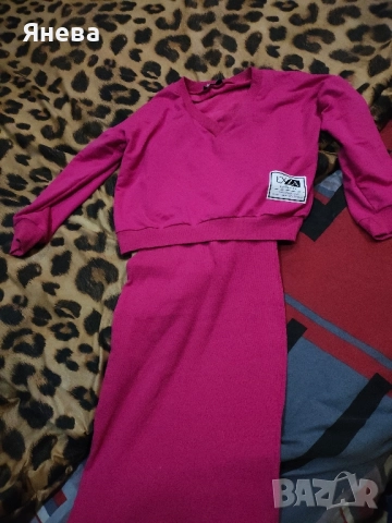 Дамска спортна рокля блуза+рокля, снимка 3 - Рокли - 52078053