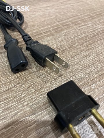 Kawasaki KS-20 + KB205A захранваш кабел За SHARP&SANYO  vintage retro power cord , снимка 3 - Радиокасетофони, транзистори - 44402795