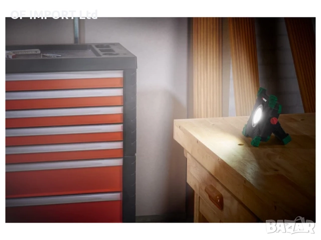 Акумулаторна LED Работна Лампа PARKSIDE PAAL 6000 D1, снимка 6 - Лед осветление - 51744587