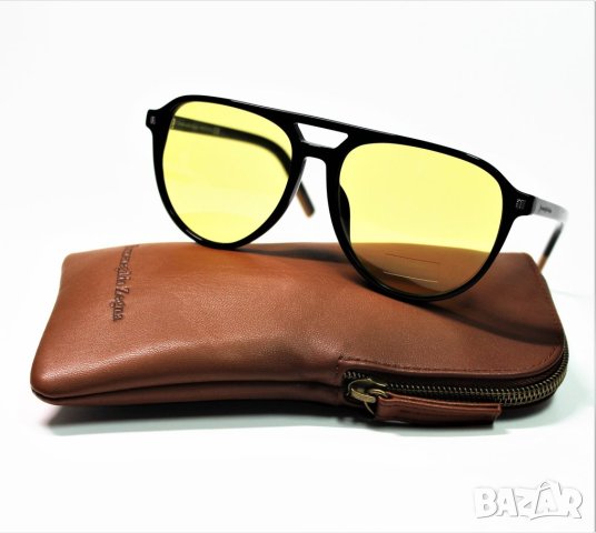 Оригинални мъжки слънчеви очила ZEGNA Aviator -30%, снимка 9 - Слънчеви и диоптрични очила - 41405255