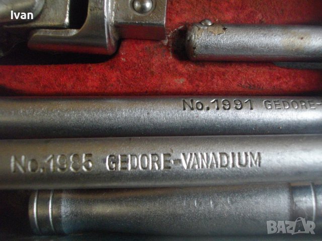 GEDORE-MADE IN GERMANY-Гедоре/Гедория/Гидория-Инструменталиум-Немска Гедоре-1/2-Висок Клас-16-32 мм, снимка 6 - Гедорета - 40167221
