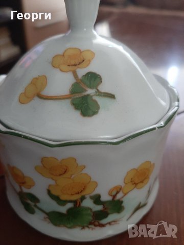 Захарница порцелан, снимка 1