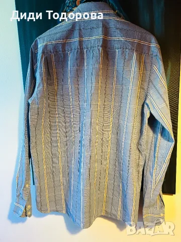 Мъжка оригинална карирана риза Jack & Jones, снимка 3 - Ризи - 55805485