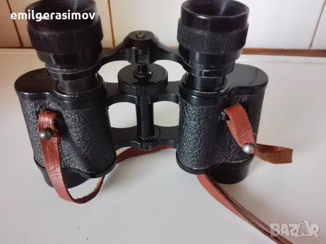 Френски бинокъл, фотоапарат и компресор., снимка 3 - Антикварни и старинни предмети - 53506327