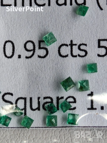 Изумруди калибрирани 50 броя, снимка 2 - Други - 53118115