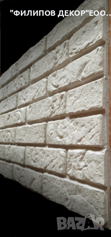 Облицовки - Декоративни гипсови панели с тухлички, снимка 3 - Декорация за дома - 36322108