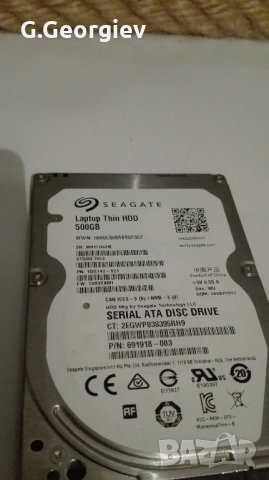 Хард диск Seagate 500 GB, снимка 12 - Твърди дискове - 41950395