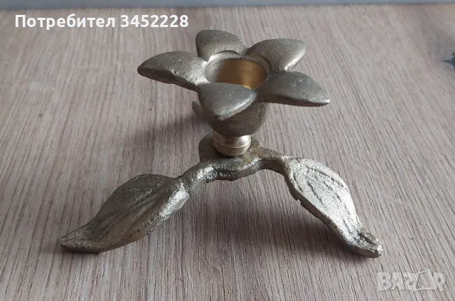 свещник бронз за ценители 