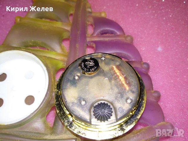 КРАСИВ ФИГУРАЛЕН НАСТОЛЕН КВАРЦОВ ЧАСОВНИК ВЕТРОХОД ПЛАТНОХОД КОРАБ За КОЛЕКЦИЯ ДЕКОР 42889, снимка 3 - Декорация за дома - 44314063