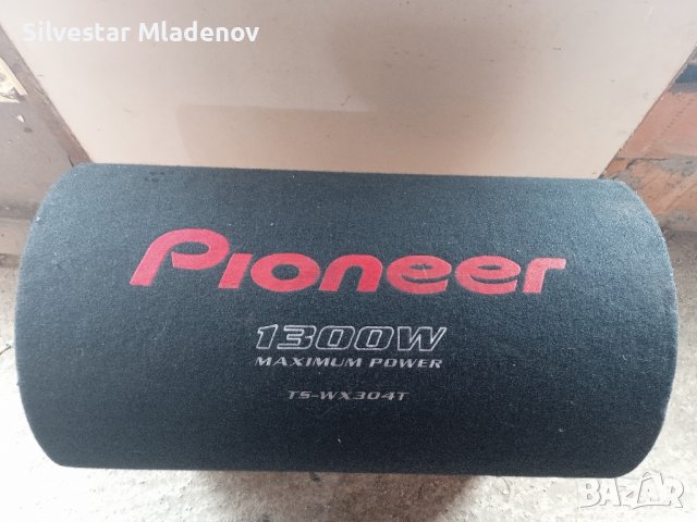 Бас каса Pioneer за кола, снимка 1