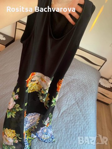 Черна рокля, М размер, снимка 9 - Рокли - 35985356