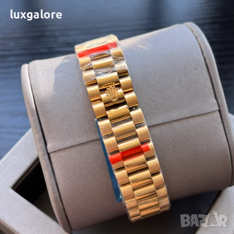 Унисекс часовник Rolex Day-Date 36 с автоматичен механизъм, снимка 6 - Луксозни - 50953819