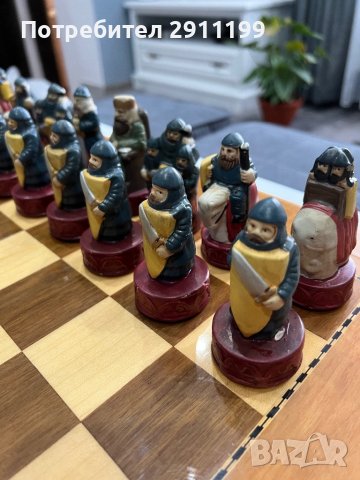 Красив порцеланов шах , снимка 6 - Шах и табла - 39995556
