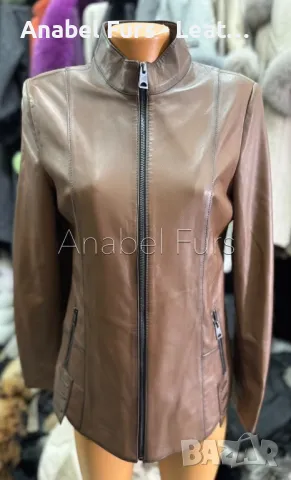Нова колекция вталени якенца от естествена кожа, снимка 7 - Якета - 49183908