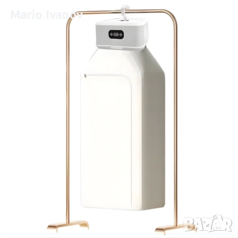 Преносима електрическа сушилня за дрехи – компактна, сгъваема, с таймер и 3D циркулация, снимка 6 - Сушилни - 53315114