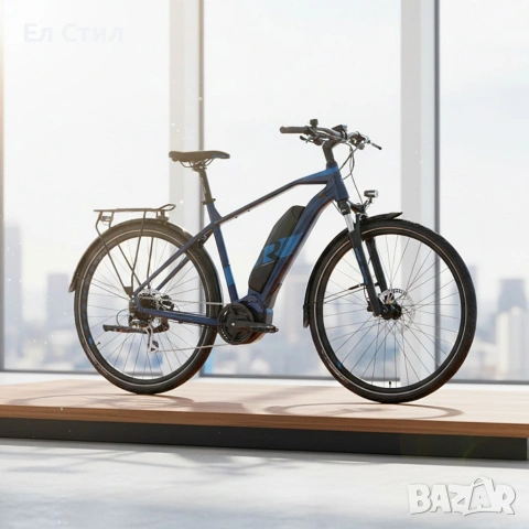 Електрически велосипед Raymon TourRay E 2.0 - 28-инчов, снимка 2 - Велосипеди - 53586575