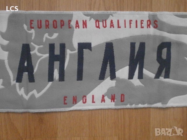 България - Англия Футболен Шал Футбол 14.10.2019 г. Чисто Нов, снимка 4 - Футбол - 40151251