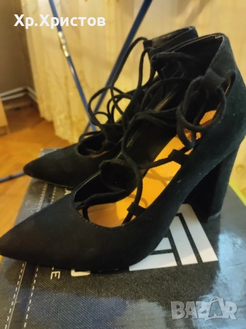 дамски обувки на ток 