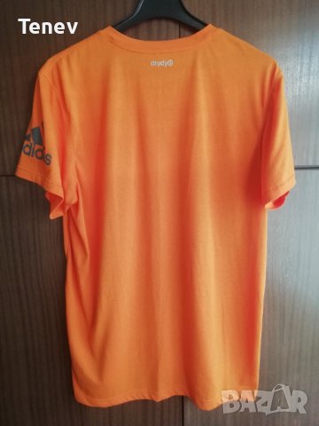 Adidas DryDye Climalite Prime оригинална мъжка тениска фланелка Адидас оранжева , снимка 2 - Тениски - 41376929