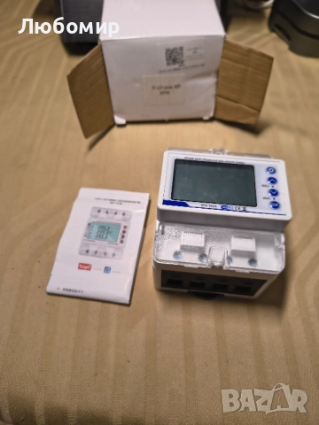 Електромер 3-фазен 4-жилен WiFi интелигентен прекъсвач 100A 380VAC Данни в реално време , снимка 2 - Друга електроника - 51457915