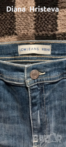 Дамски Дънки - висока талия , снимка 3 - Дънки - 44574730