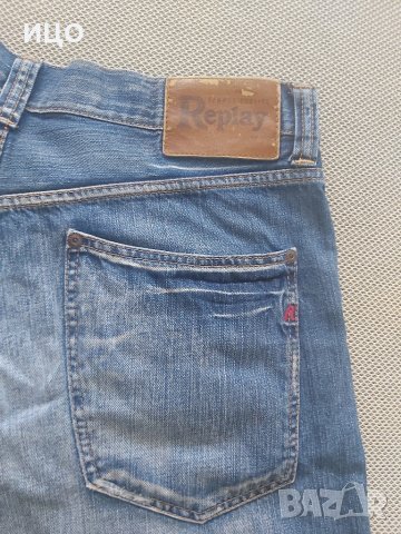 Мъжки къси дънки REPLAY, снимка 3 - Дънки - 44822825