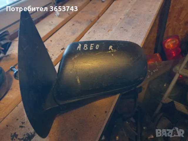 Chevrolet Aveo ляво механично огледало , снимка 1