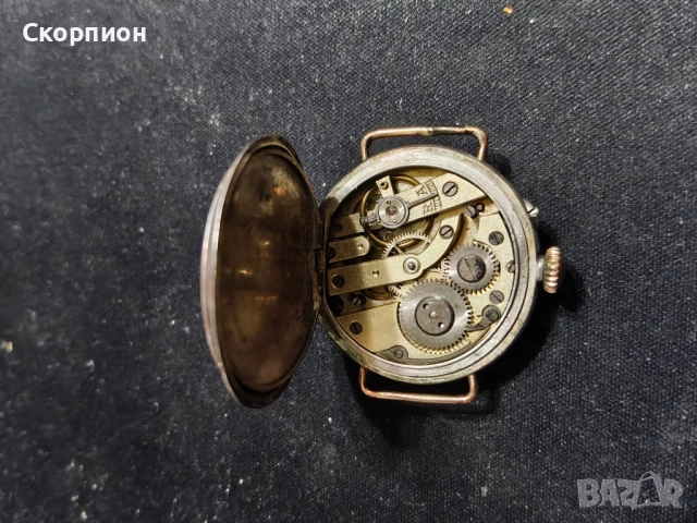 Швейцарски сребърен ръчен дамски часовник - 6 РУБИНА, снимка 14 - Джобни - 50994374