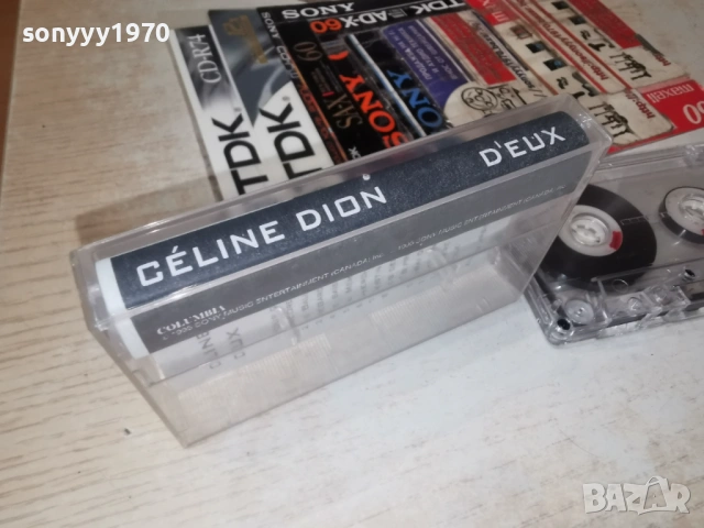 CELINE DION 2601261755, снимка 2 - Аудио касети - 53234681