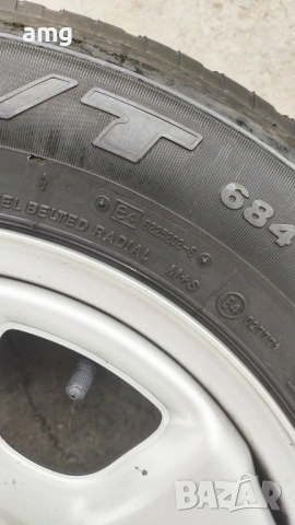 1 брой Зимна гума Bridgestone Dueler 205/70/15, снимка 5 - Гуми и джанти - 53538375