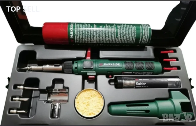 Газов поялник 3в1 Parkside WWS-GLK9-Y02S, снимка 2 - Други инструменти - 53564597