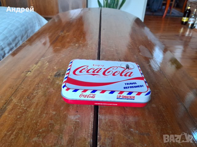 Стара кутия от ухания за устни на Кока Кола,Coca Cola #2
