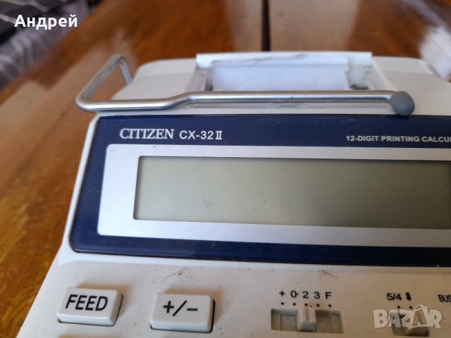 Стар калкулатор Citizen #2, снимка 2 - Друга електроника - 40109029