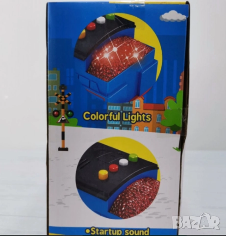 Интерактивно влакче, FOLDING TRAIN, със звук и светлини, снимка 3 - Други - 52137372