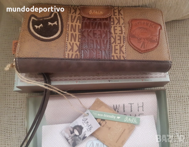 Нов дамски портфейл / кожено портмоне Анеке - Испания, снимка 7 - Портфейли, портмонета - 53836452