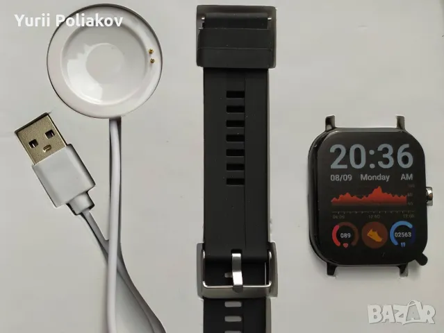 Смарт часовник с монитор за кръвно, снимка 2 - Смарт часовници - 48832058