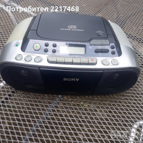 SONY CFD-S01, снимка 5 - Радиокасетофони, транзистори - 41246906