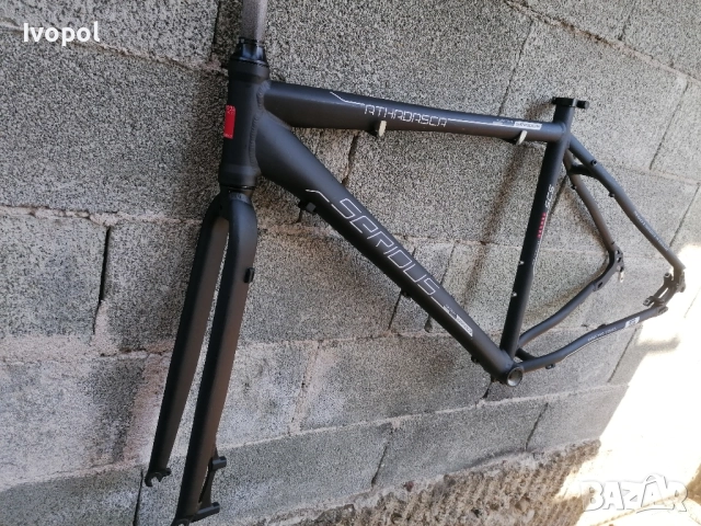 SERIOUS Гравел рамка, Made in Germany, снимка 10 - Части за велосипеди - 52344717