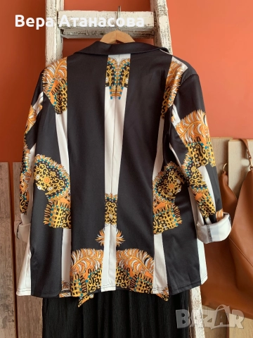 🤎👜🥾 Тренди сако в разкошни цветове🧥, снимка 2 - Сака - 52564635