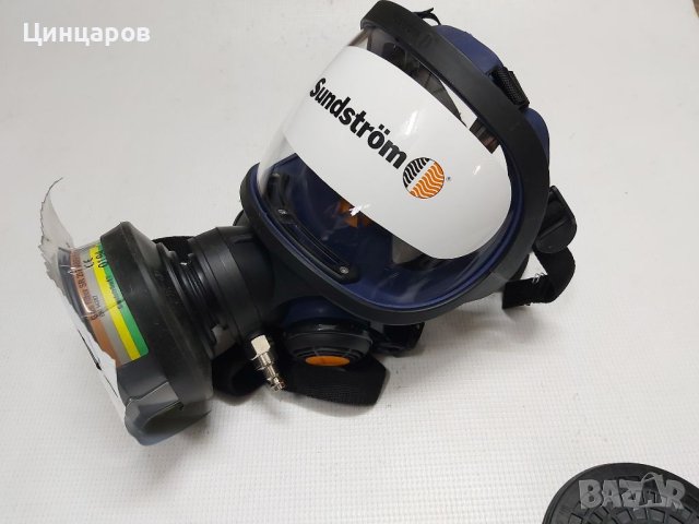 SUNDSTROM SR200 Целолицева маска с въздухоподаване или филтър, снимка 3 - Други машини и части - 40347754