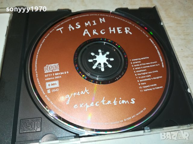 TASMIN ARCHER ORIGINAL CD-MADE IN HOLLAND 1302241327, снимка 4 - CD дискове - 44273738