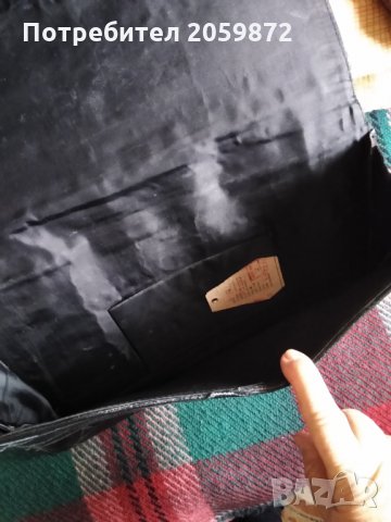 чанта клъч - естествена кожа, снимка 2 - Чанти - 35833831