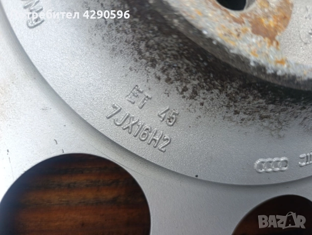 Резервна гума джанта 16" - 5×112 за VW , Audi , Seat , Skoda , снимка 3 - Гуми и джанти - 52165937