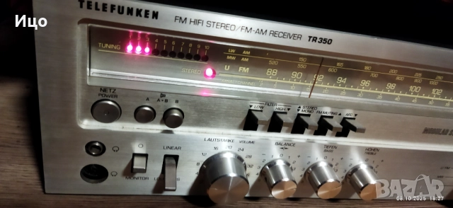 Telefunken TR-350,TR-550 HI-FI ресивъри., снимка 6 - Ресийвъри, усилватели, смесителни пултове - 51989468